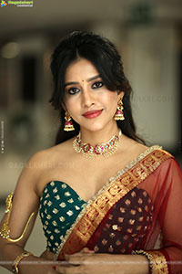 Nabha Natesh at Swayambhu Teaser Launch