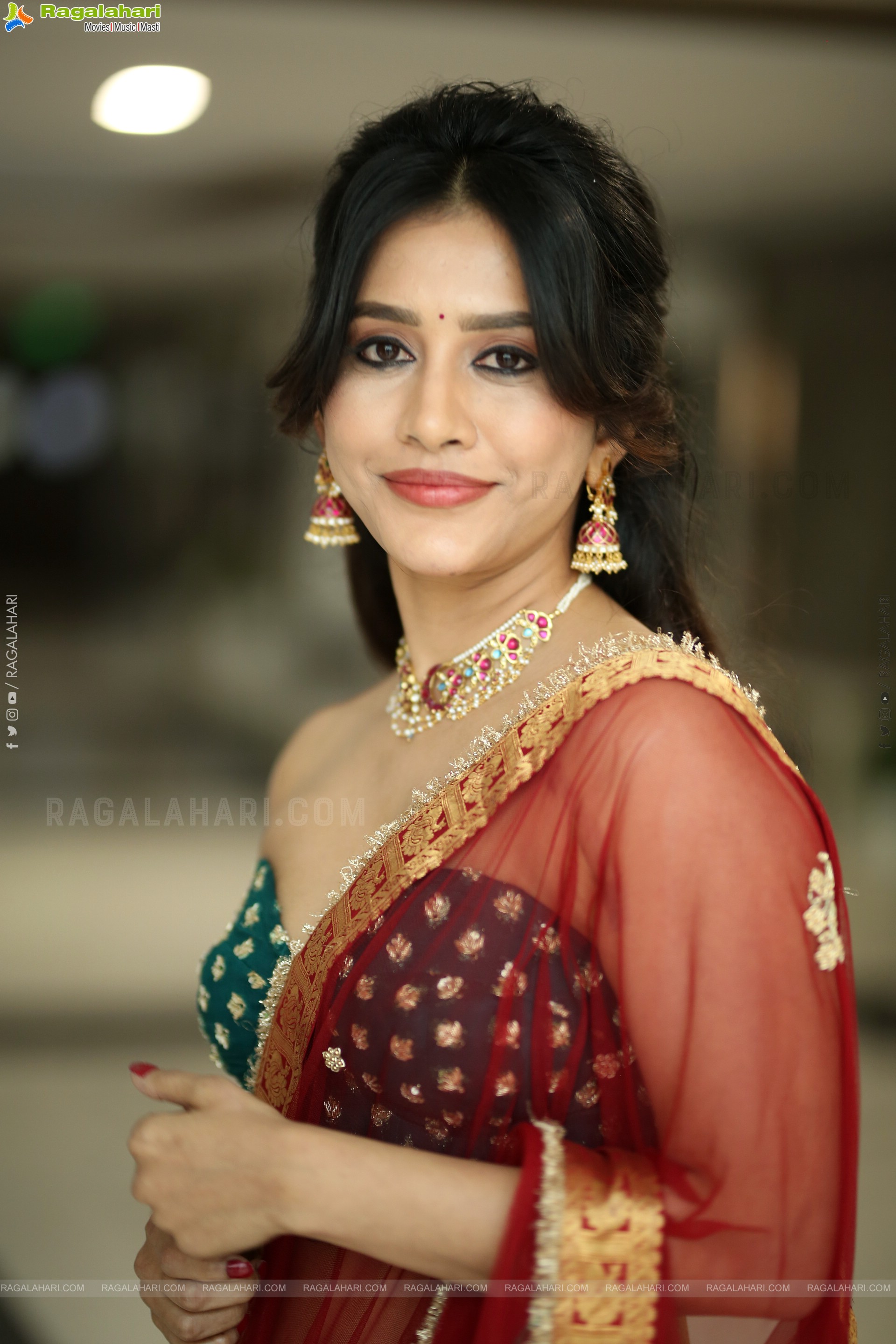 Nabha Natesh at Swayambhu Teaser Launch, HD Gallery