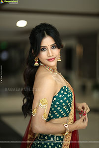 Nabha Natesh at Swayambhu Teaser Launch