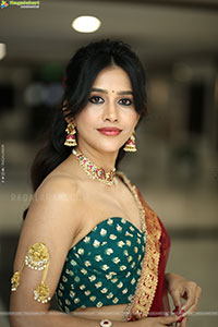 Nabha Natesh at Swayambhu Teaser Launch