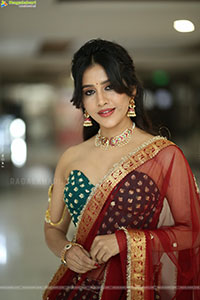 Nabha Natesh at Swayambhu Teaser Launch