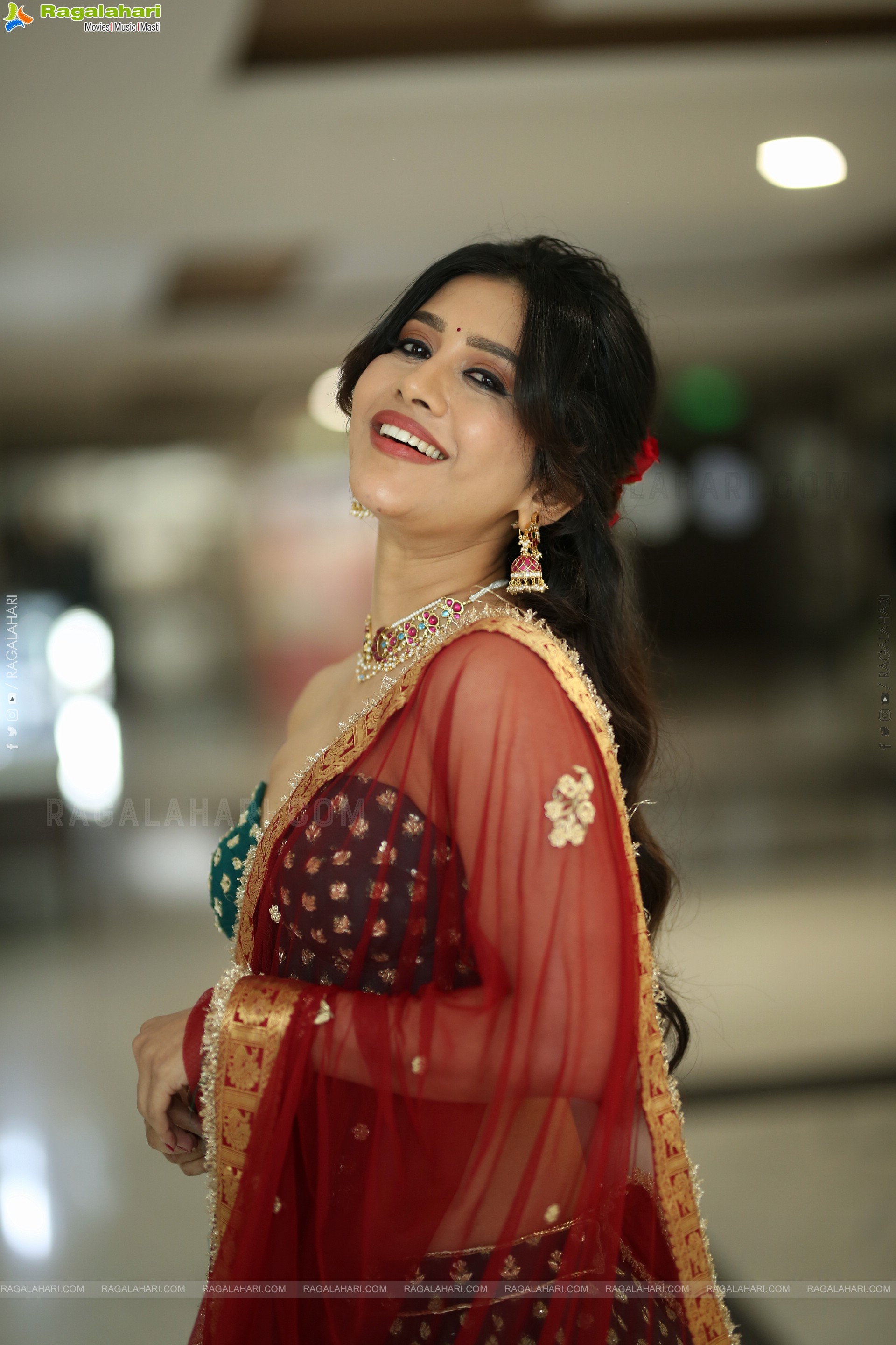 Nabha Natesh at Swayambhu Teaser Launch, HD Gallery