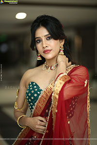 Nabha Natesh at Swayambhu Teaser Launch