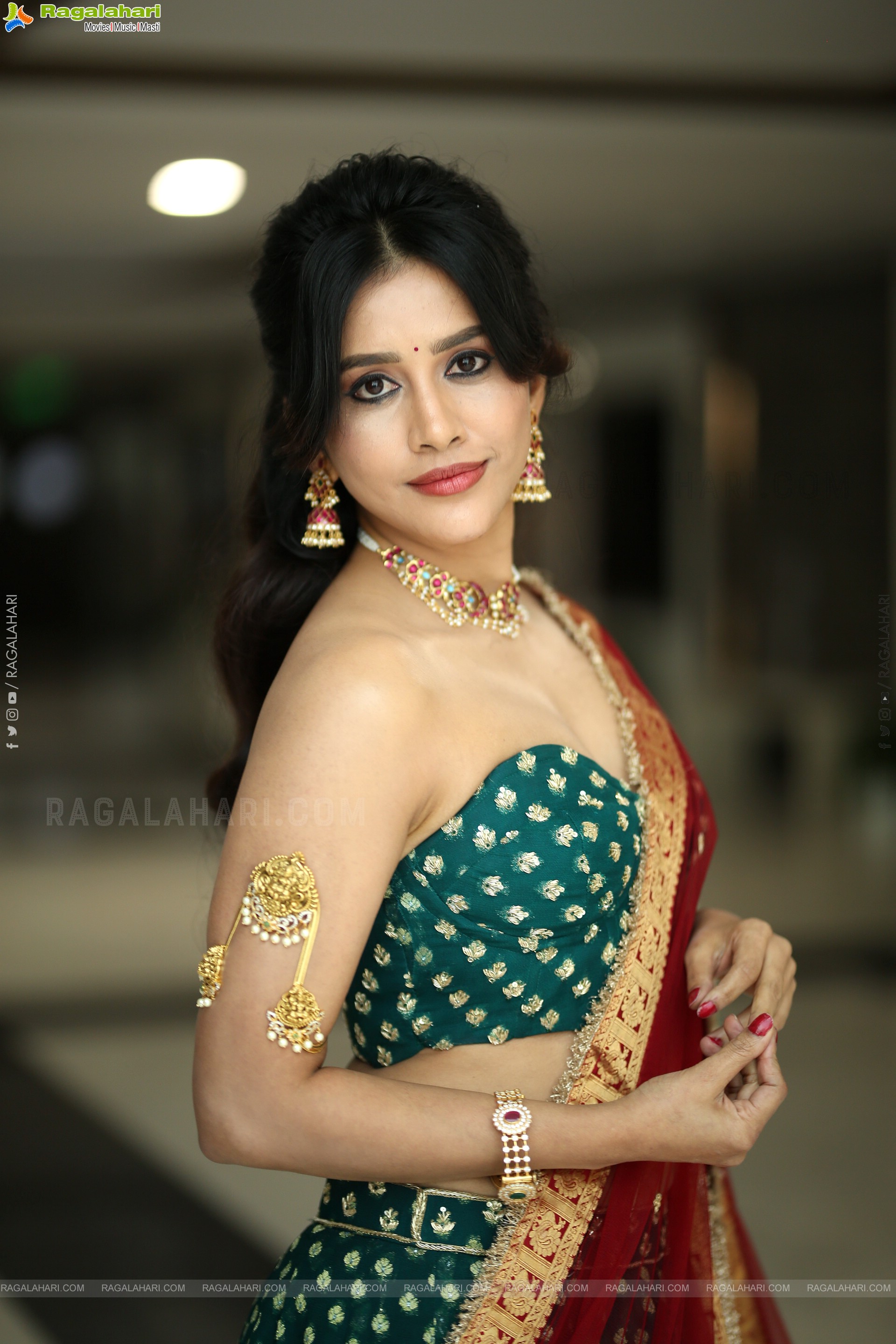 Nabha Natesh at Swayambhu Teaser Launch, HD Gallery