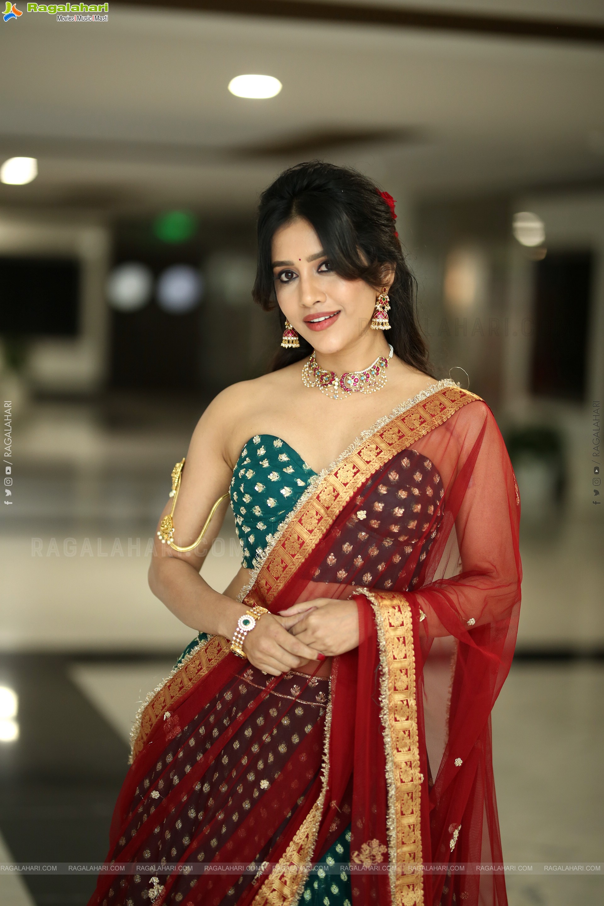 Nabha Natesh at Swayambhu Teaser Launch, HD Gallery