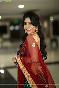 Nabha Natesh at Swayambhu Teaser Launch