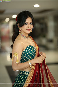 Nabha Natesh at Swayambhu Teaser Launch