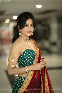 Nabha Natesh at Swayambhu Teaser Launch