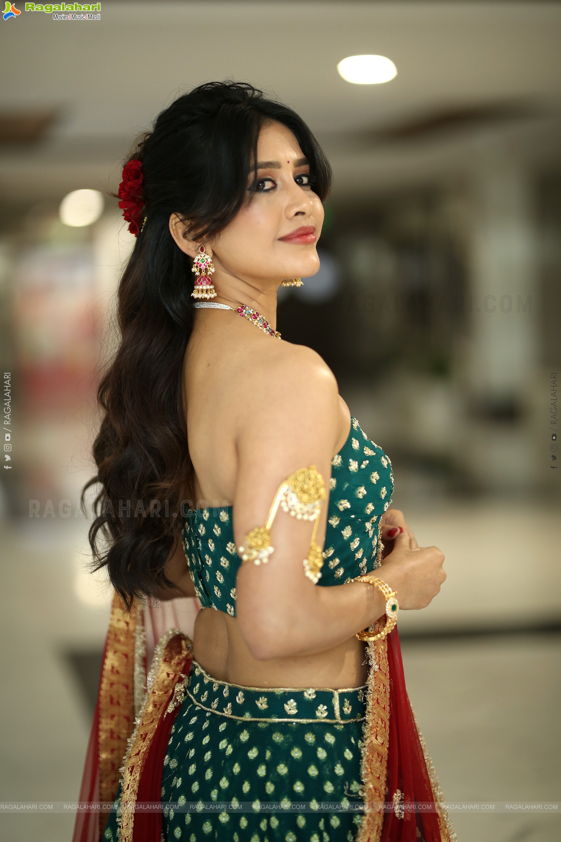 Nabha Natesh at Swayambhu Teaser Launch, HD Gallery