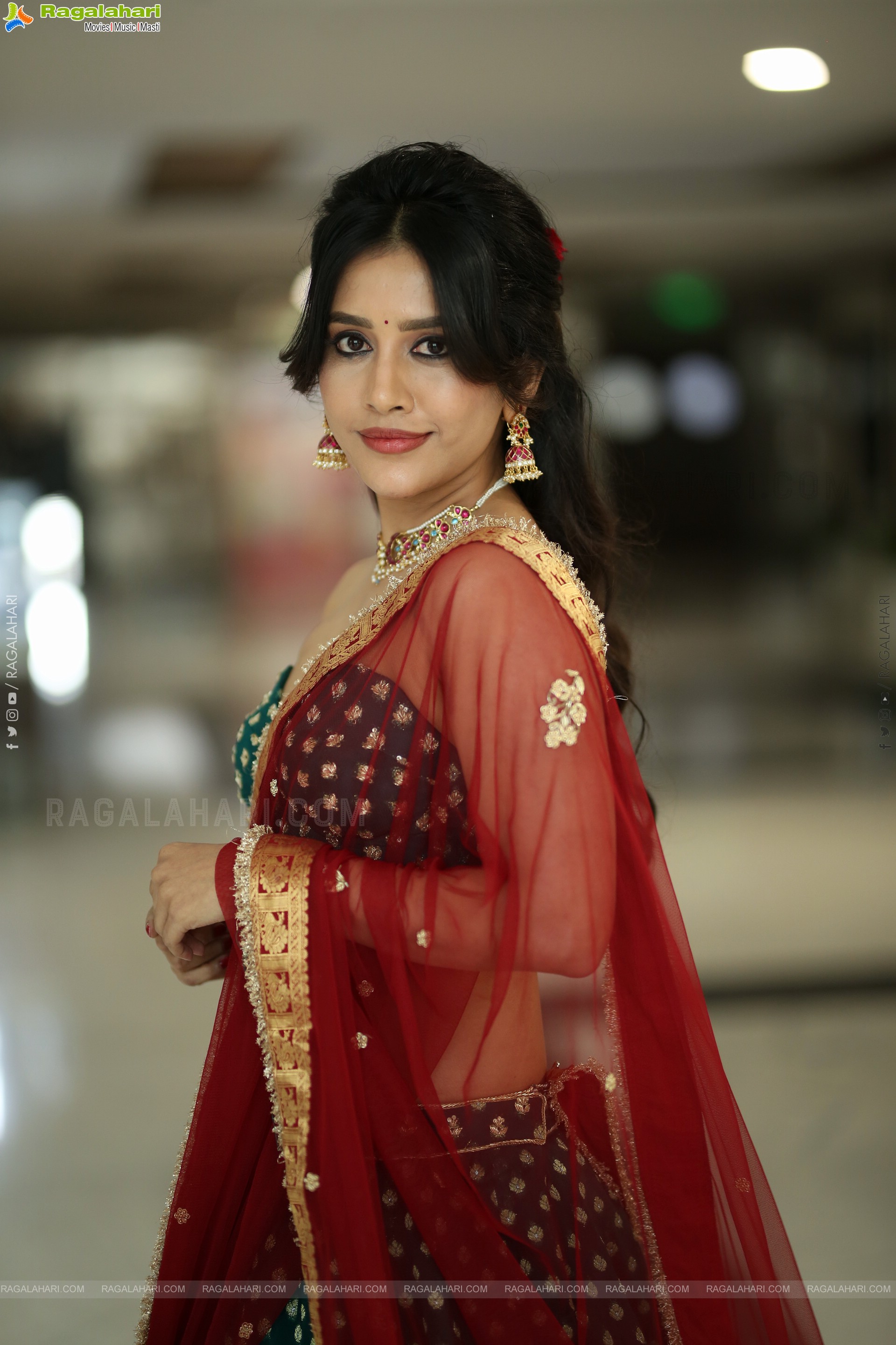 Nabha Natesh at Swayambhu Teaser Launch, HD Gallery