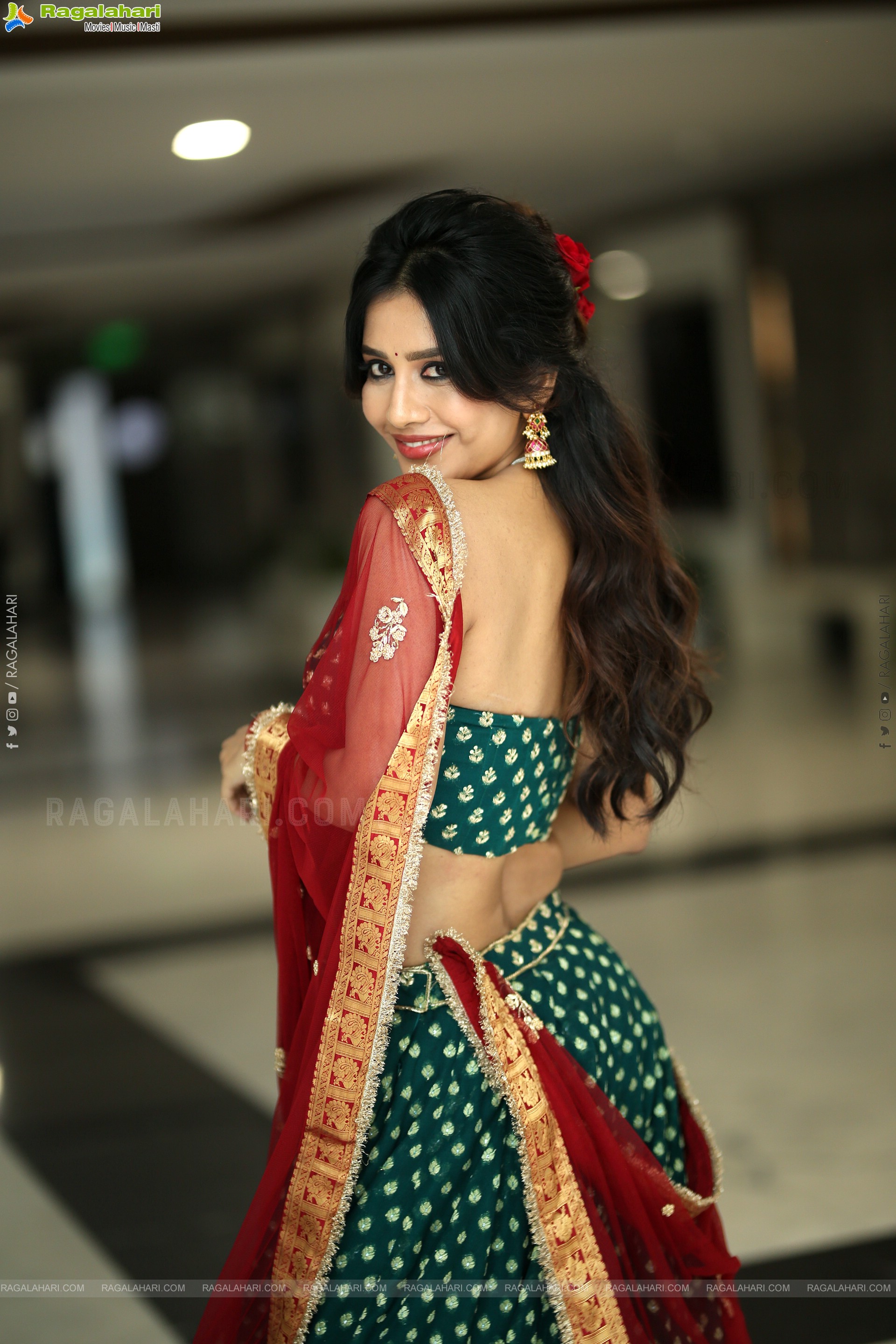 Nabha Natesh at Swayambhu Teaser Launch, HD Gallery