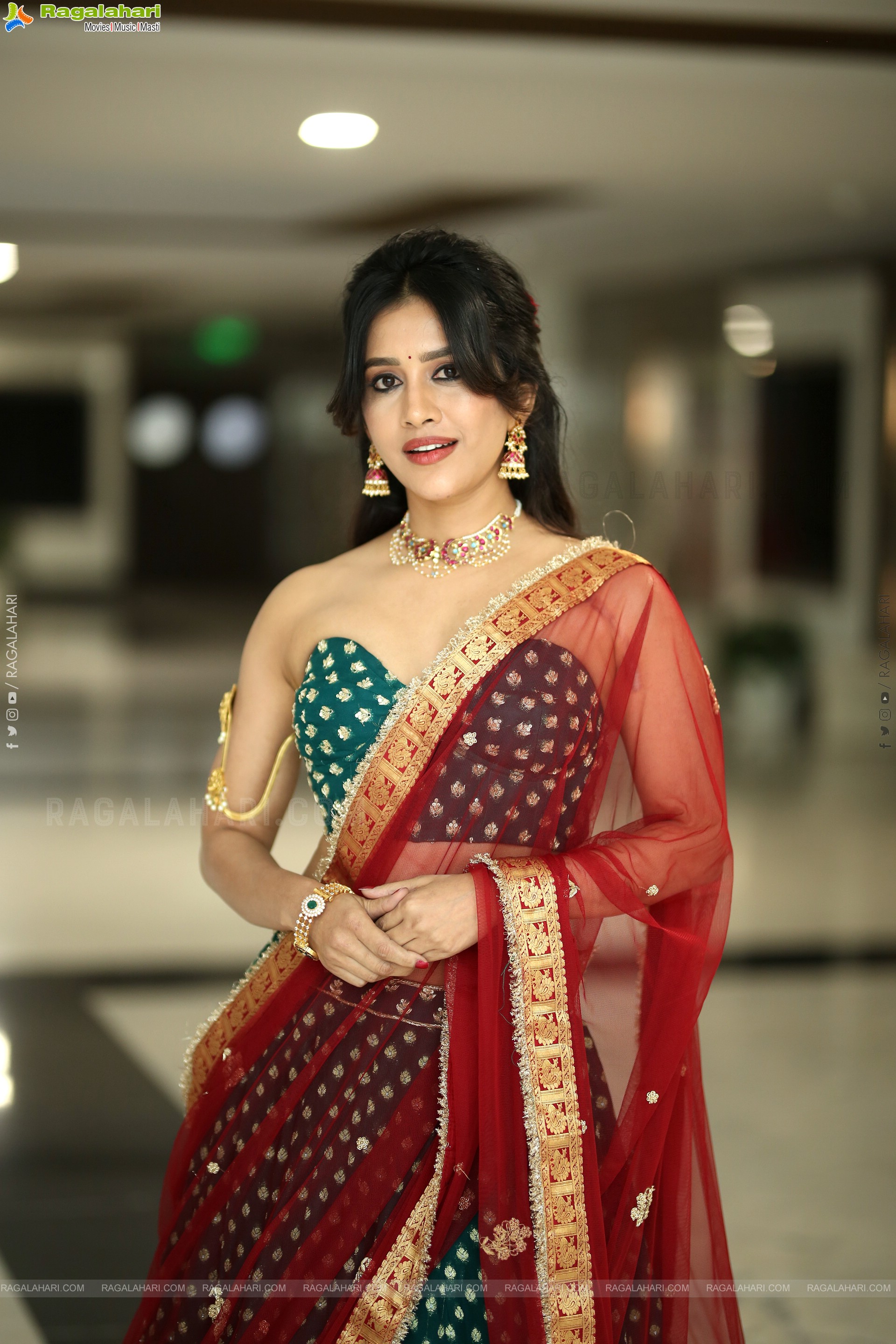 Nabha Natesh at Swayambhu Teaser Launch, HD Gallery