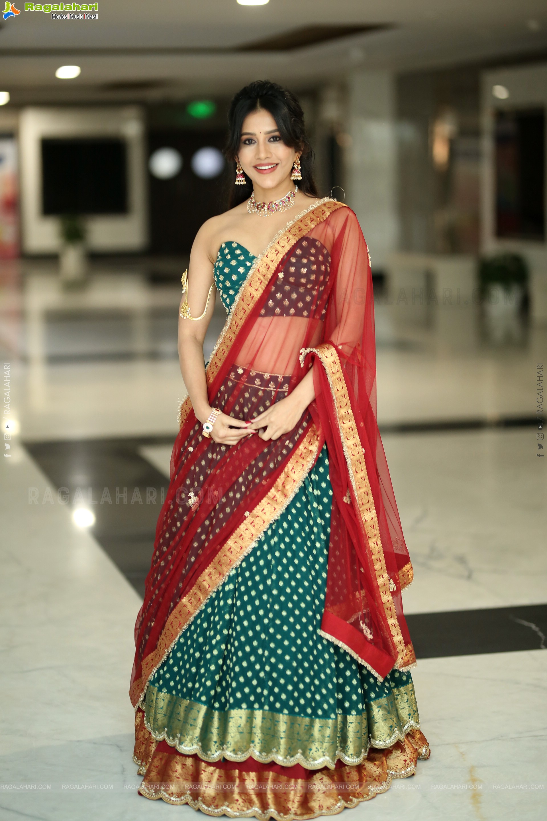 Nabha Natesh at Swayambhu Teaser Launch, HD Gallery