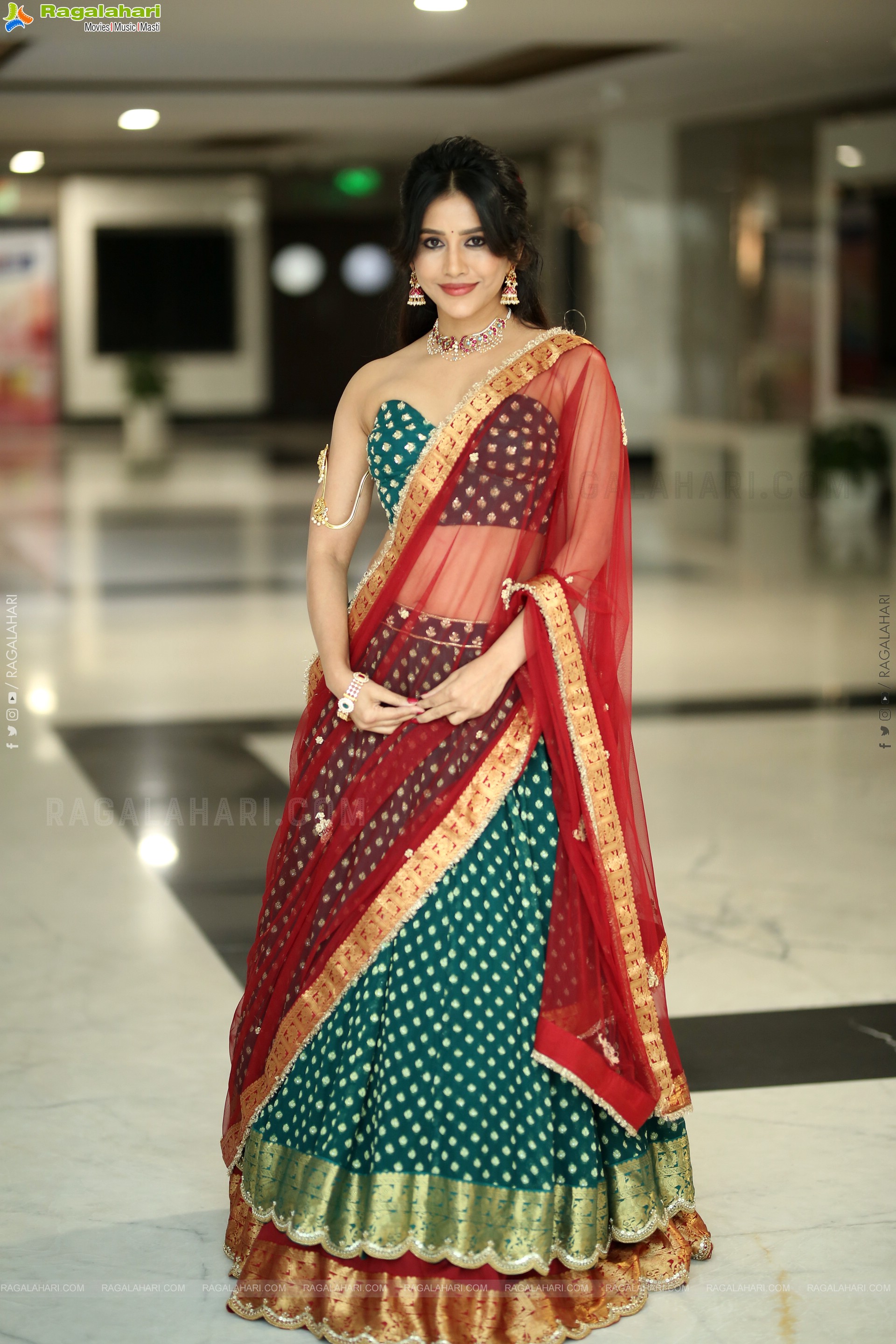 Nabha Natesh at Swayambhu Teaser Launch, HD Gallery