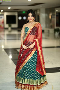 Nabha Natesh at Swayambhu Teaser Launch