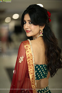 Nabha Natesh at Swayambhu Teaser Launch