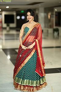 Nabha Natesh at Swayambhu Teaser Launch