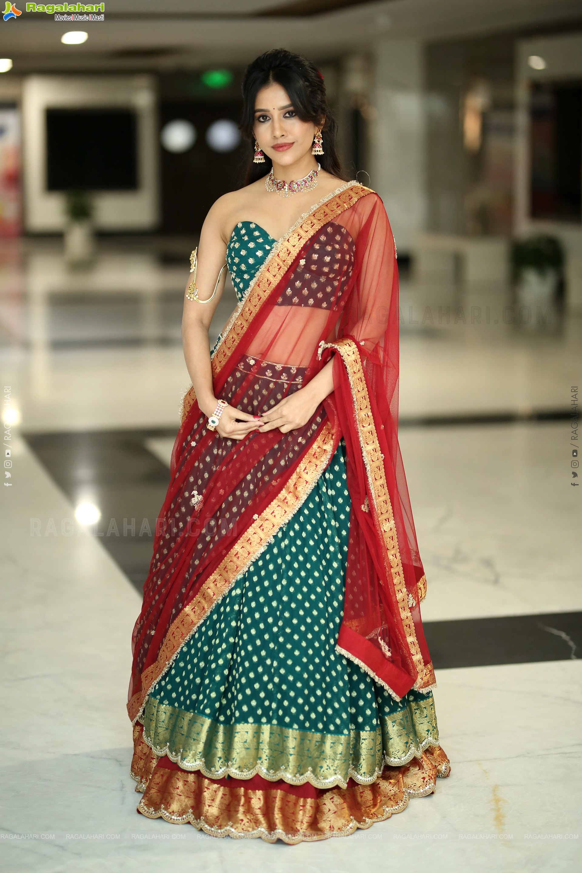 Nabha Natesh at Swayambhu Teaser Launch, HD Gallery