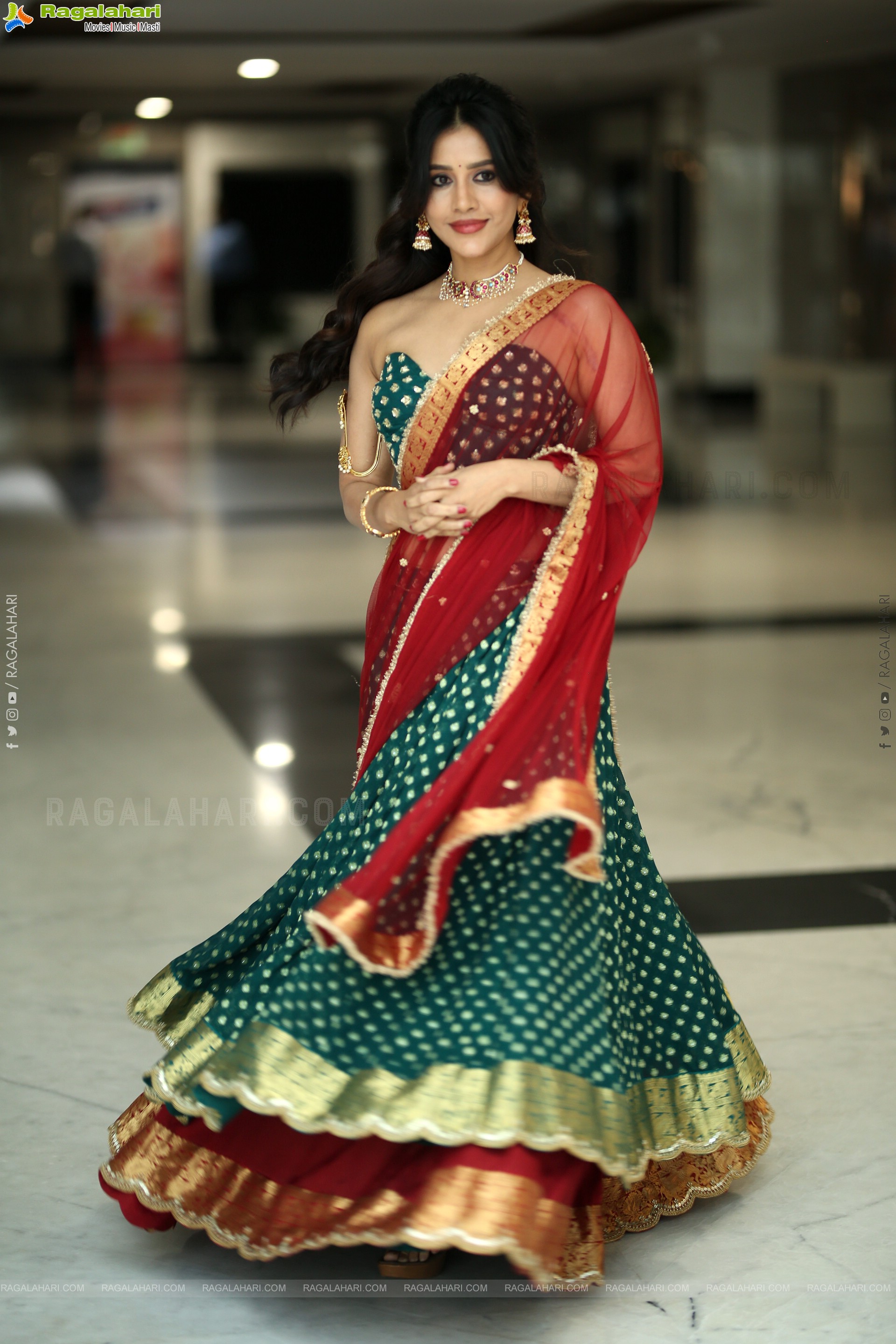 Nabha Natesh at Swayambhu Teaser Launch, HD Gallery