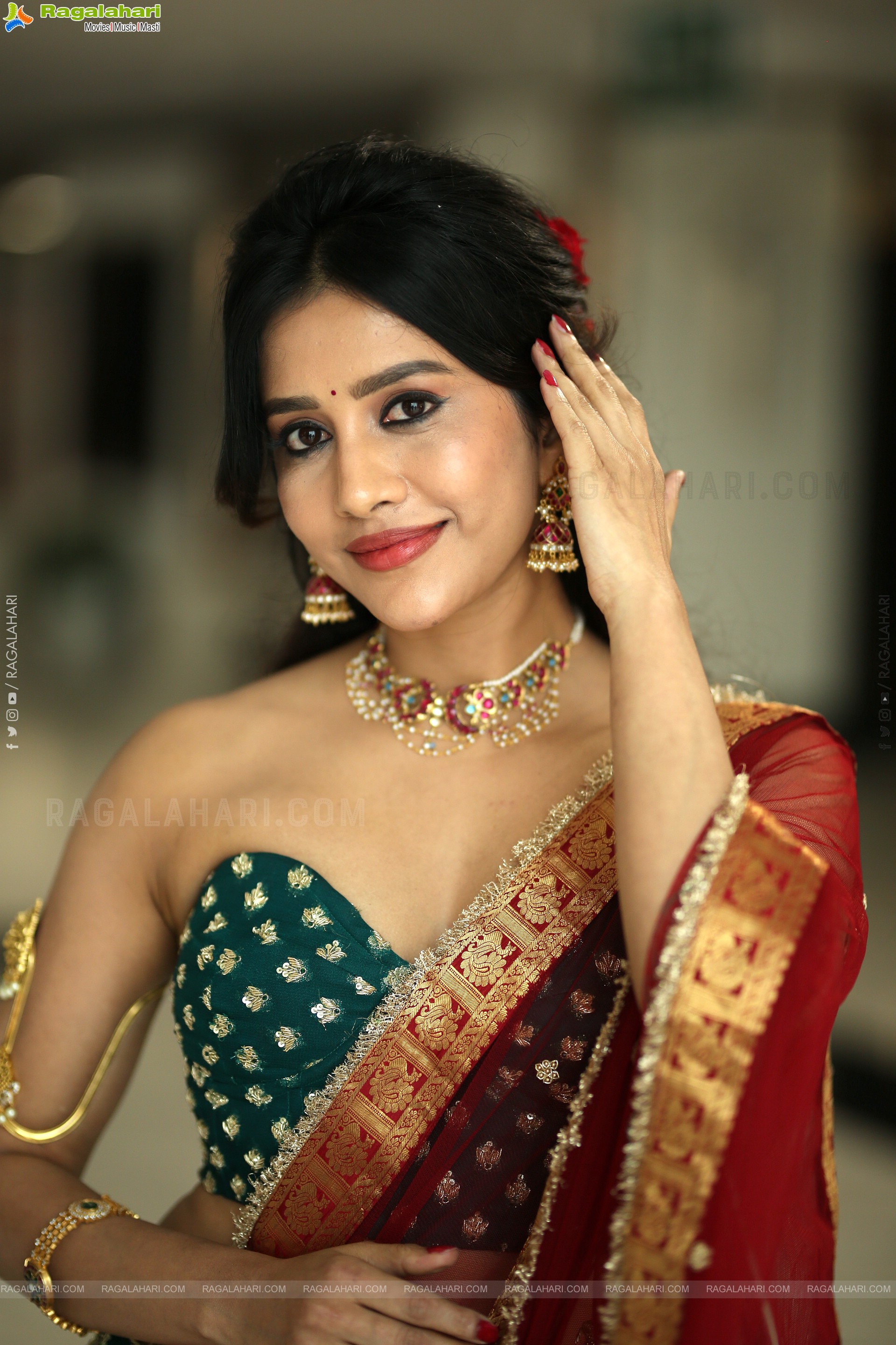 Nabha Natesh at Swayambhu Teaser Launch, HD Gallery