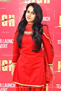 Pallavi Dora at HIGH Movie Teaser Launch Event