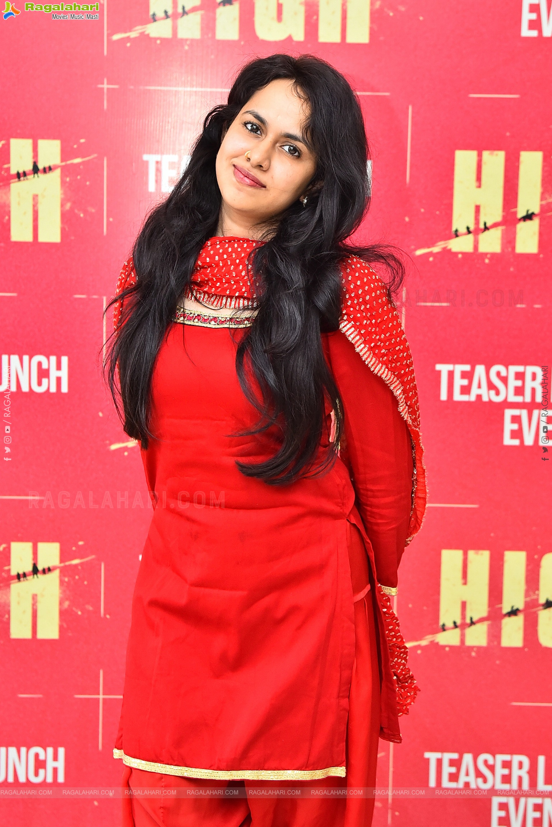 Pallavi Dora at HIGH Movie Teaser Launch Event, HD Gallery