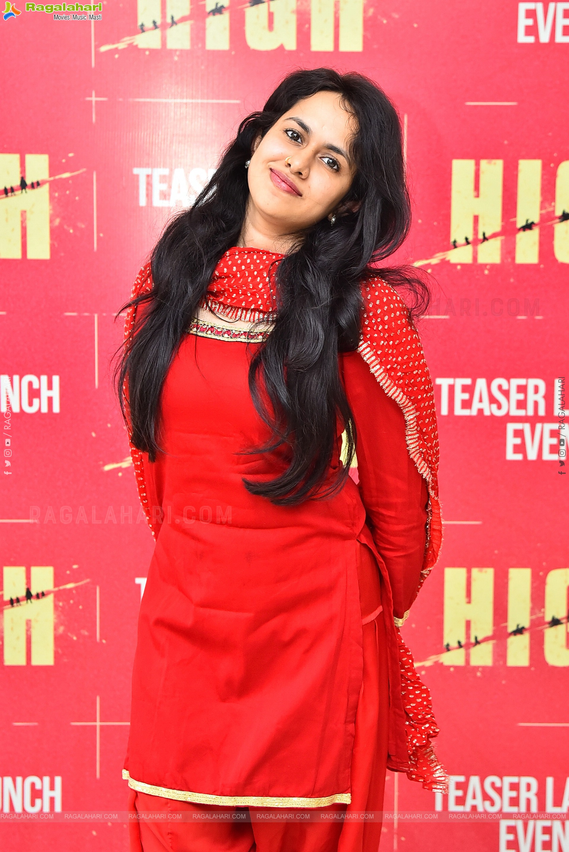 Pallavi Dora at HIGH Movie Teaser Launch Event, HD Gallery