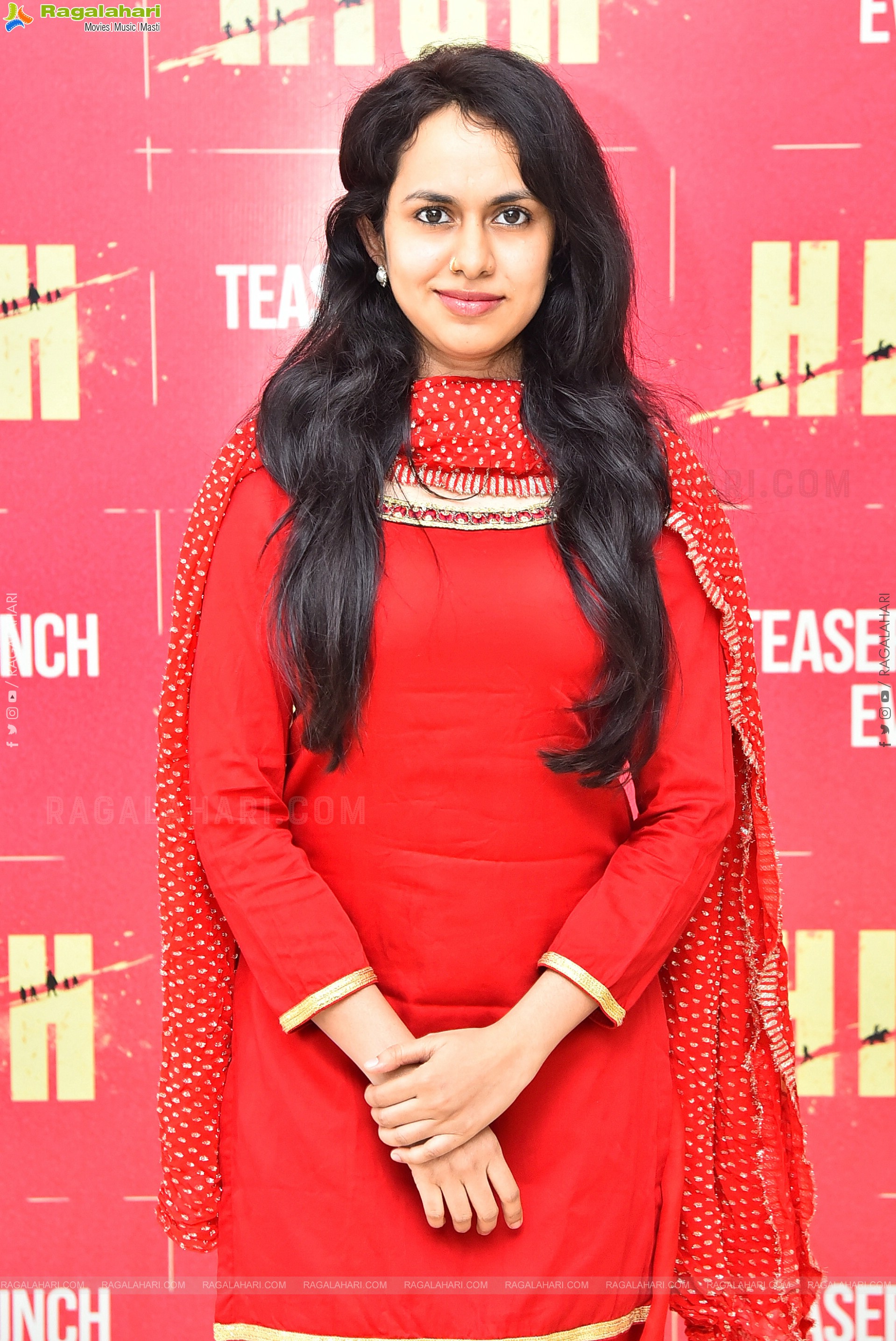 Pallavi Dora at HIGH Movie Teaser Launch Event, HD Gallery