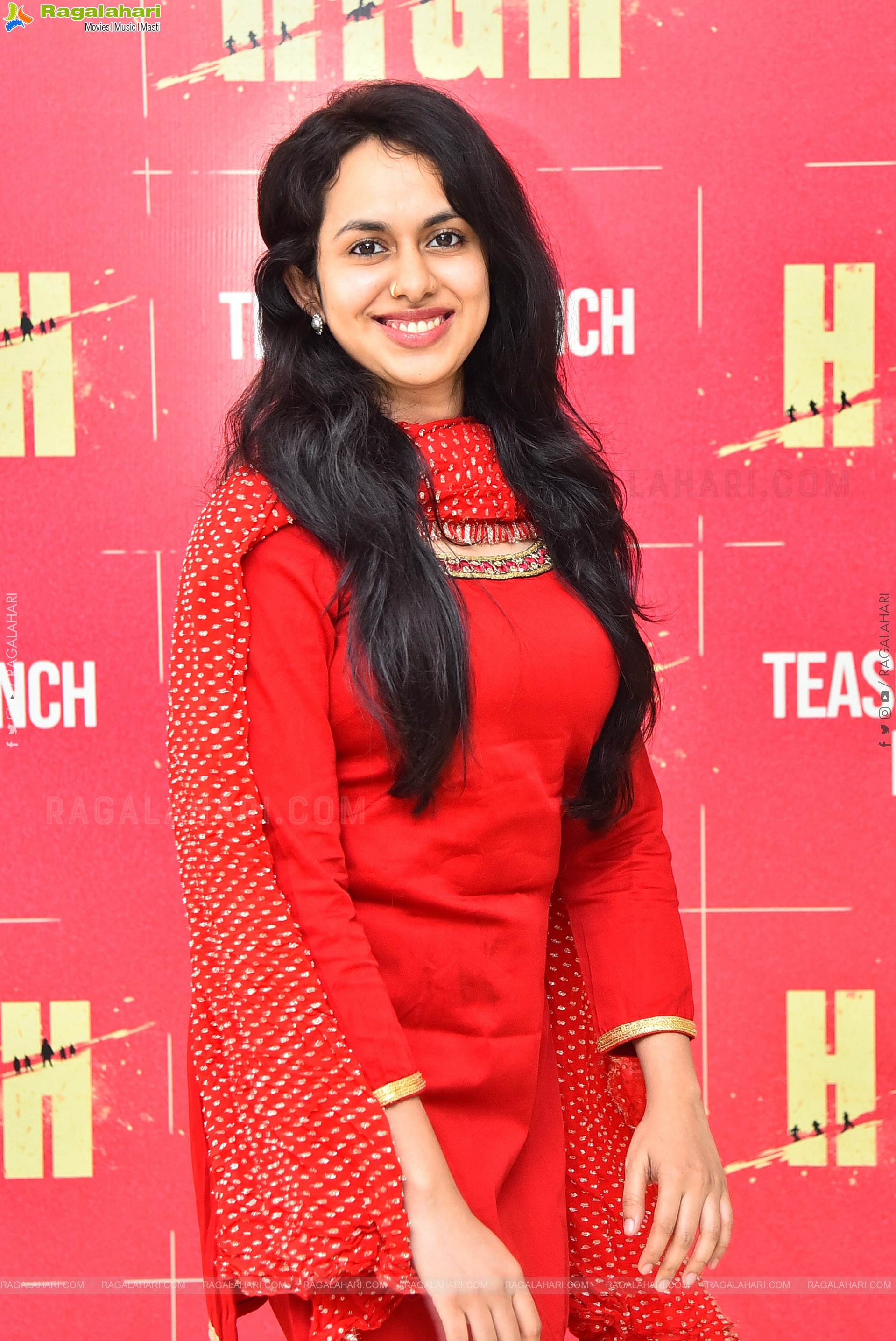 Pallavi Dora at HIGH Movie Teaser Launch Event, HD Gallery