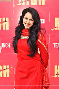 Pallavi Dora at HIGH Movie Teaser Launch Event
