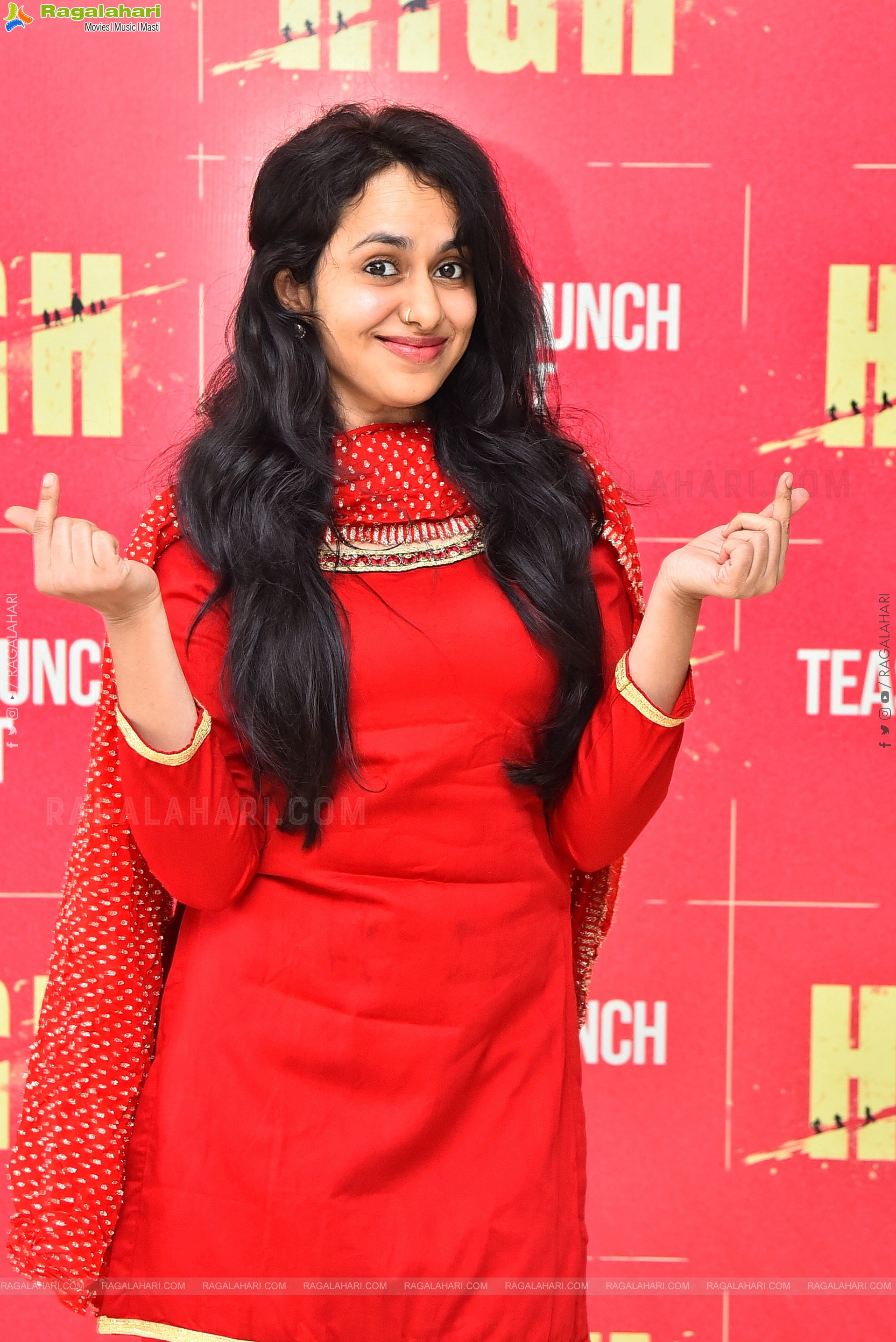 Pallavi Dora at HIGH Movie Teaser Launch Event, HD Gallery