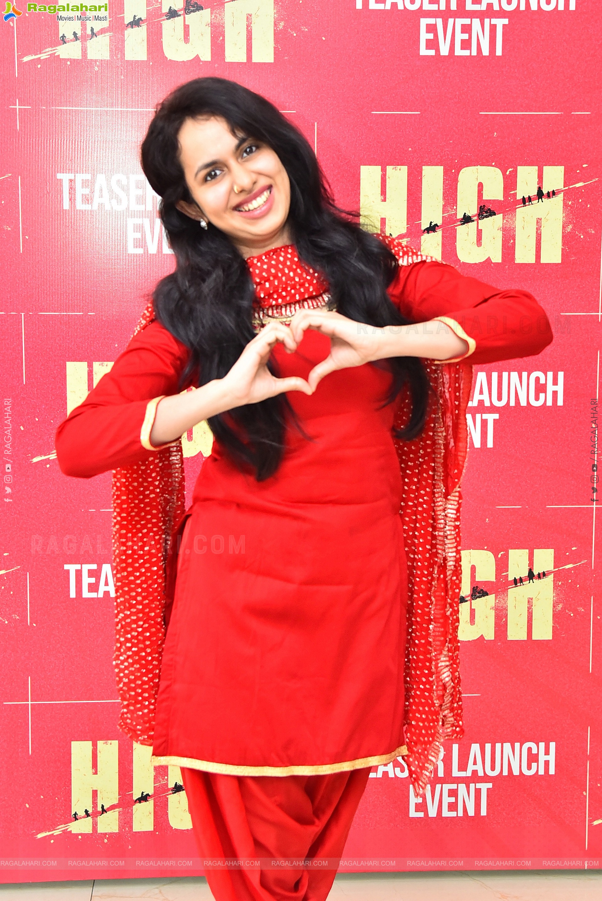 Pallavi Dora at HIGH Movie Teaser Launch Event, HD Gallery