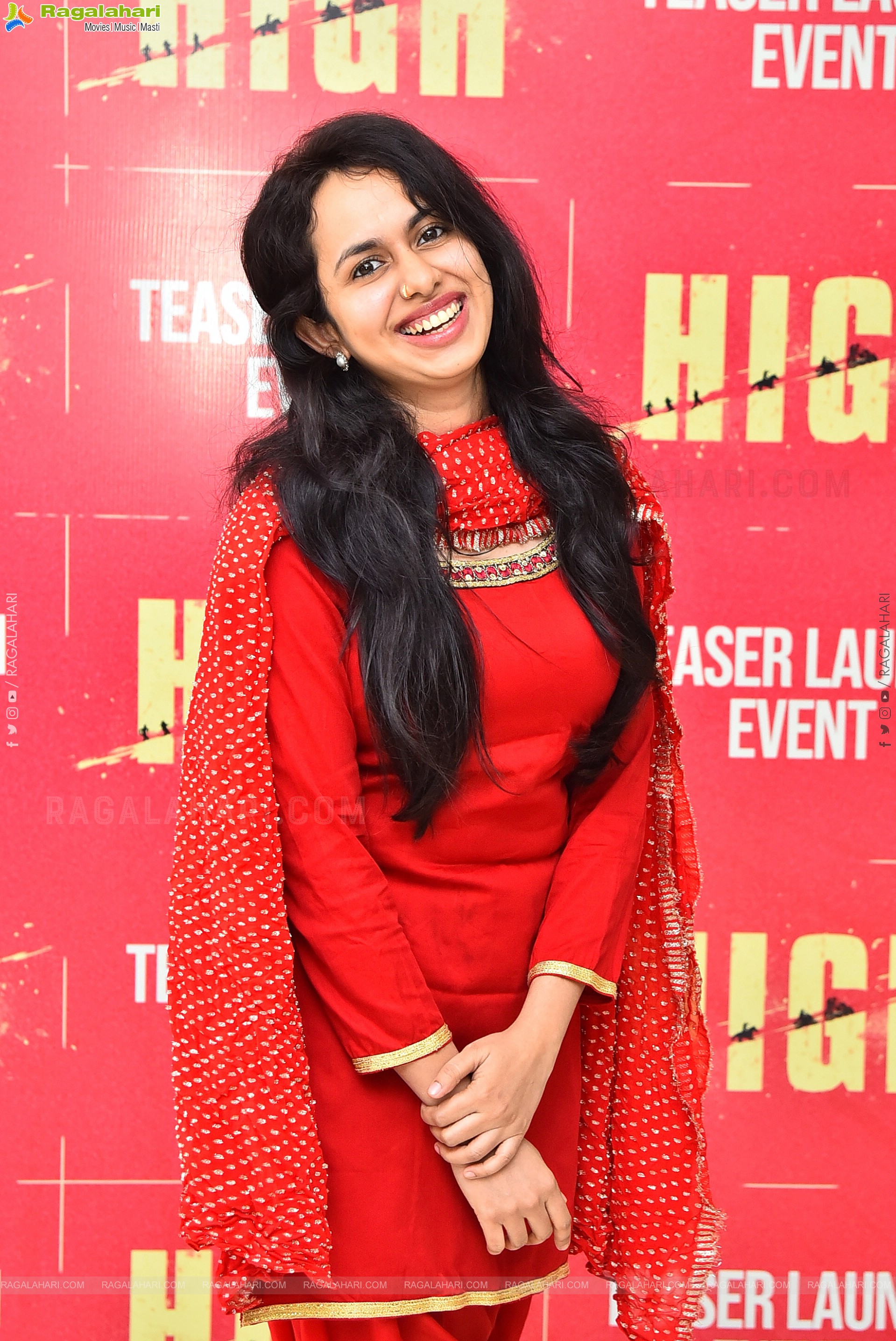 Pallavi Dora at HIGH Movie Teaser Launch Event, HD Gallery