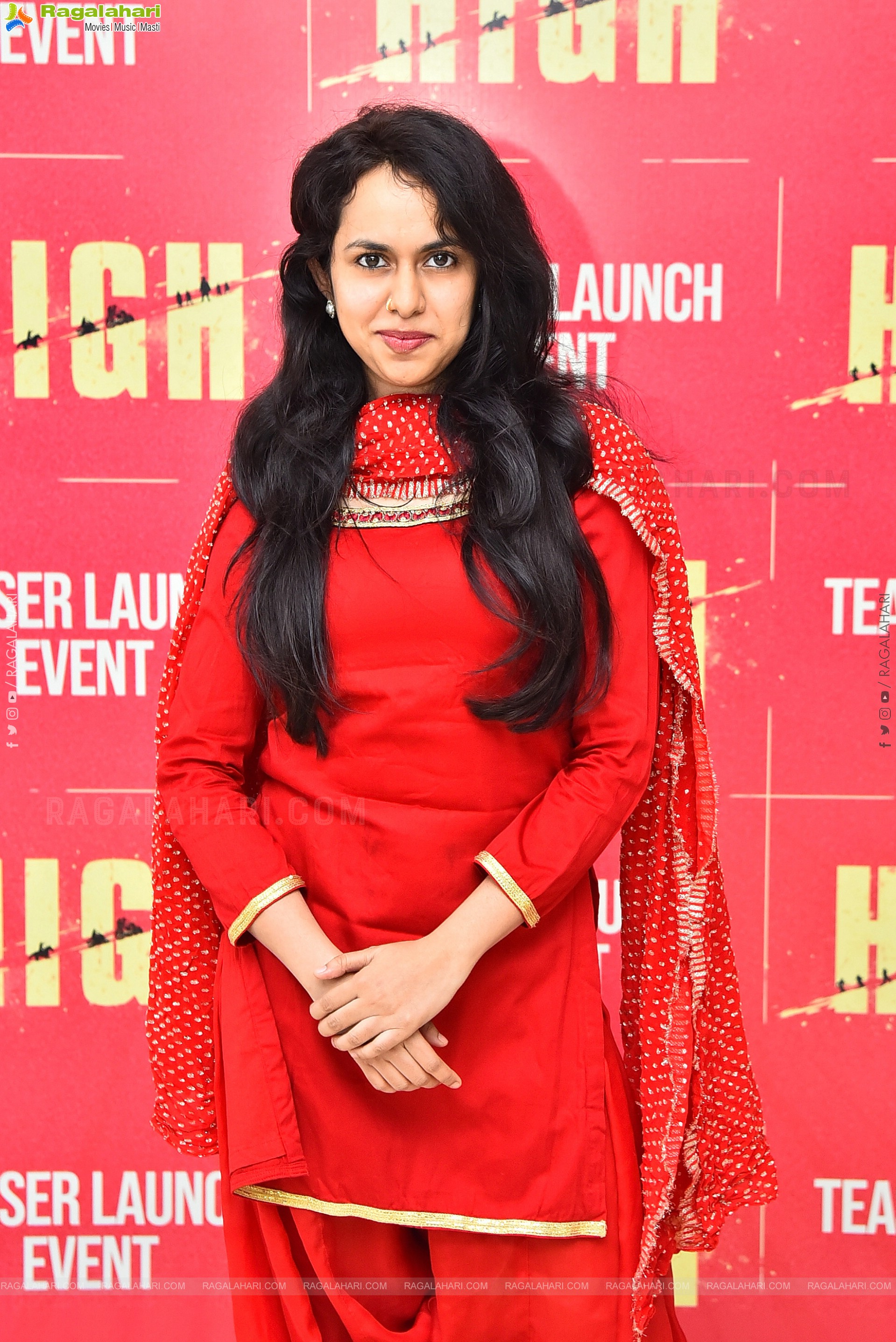 Pallavi Dora at HIGH Movie Teaser Launch Event, HD Gallery