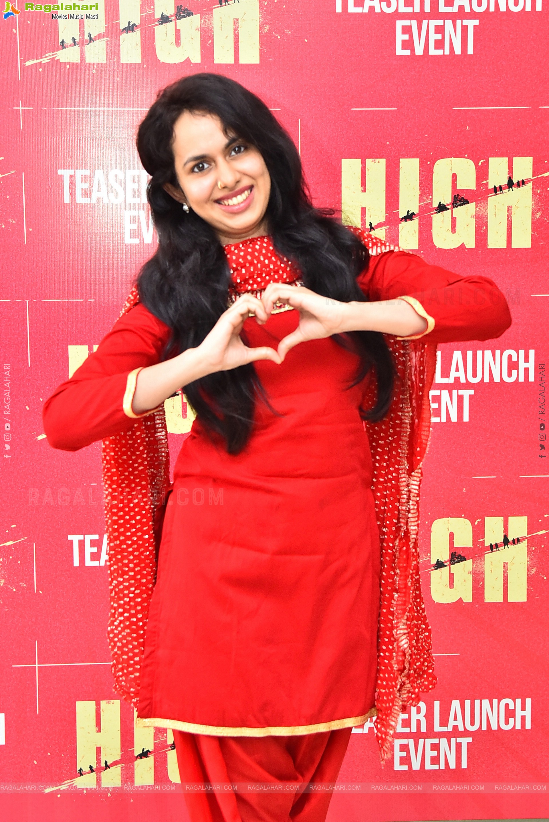 Pallavi Dora at HIGH Movie Teaser Launch Event, HD Gallery