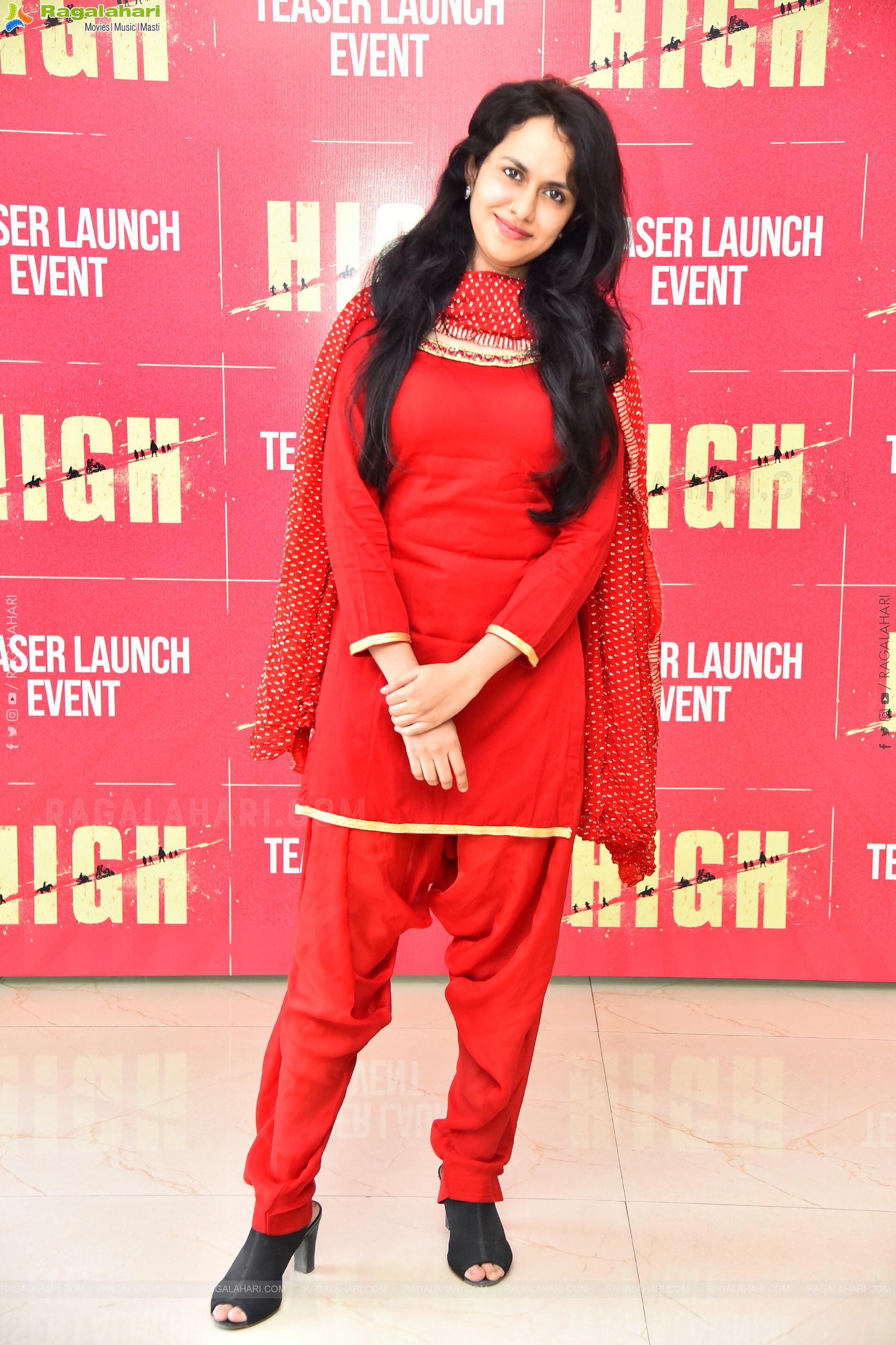 Pallavi Dora at HIGH Movie Teaser Launch Event, HD Gallery