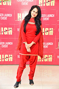 Pallavi Dora at HIGH Movie Teaser Launch Event