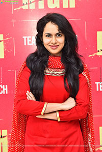 Pallavi Dora at HIGH Movie Teaser Launch Event