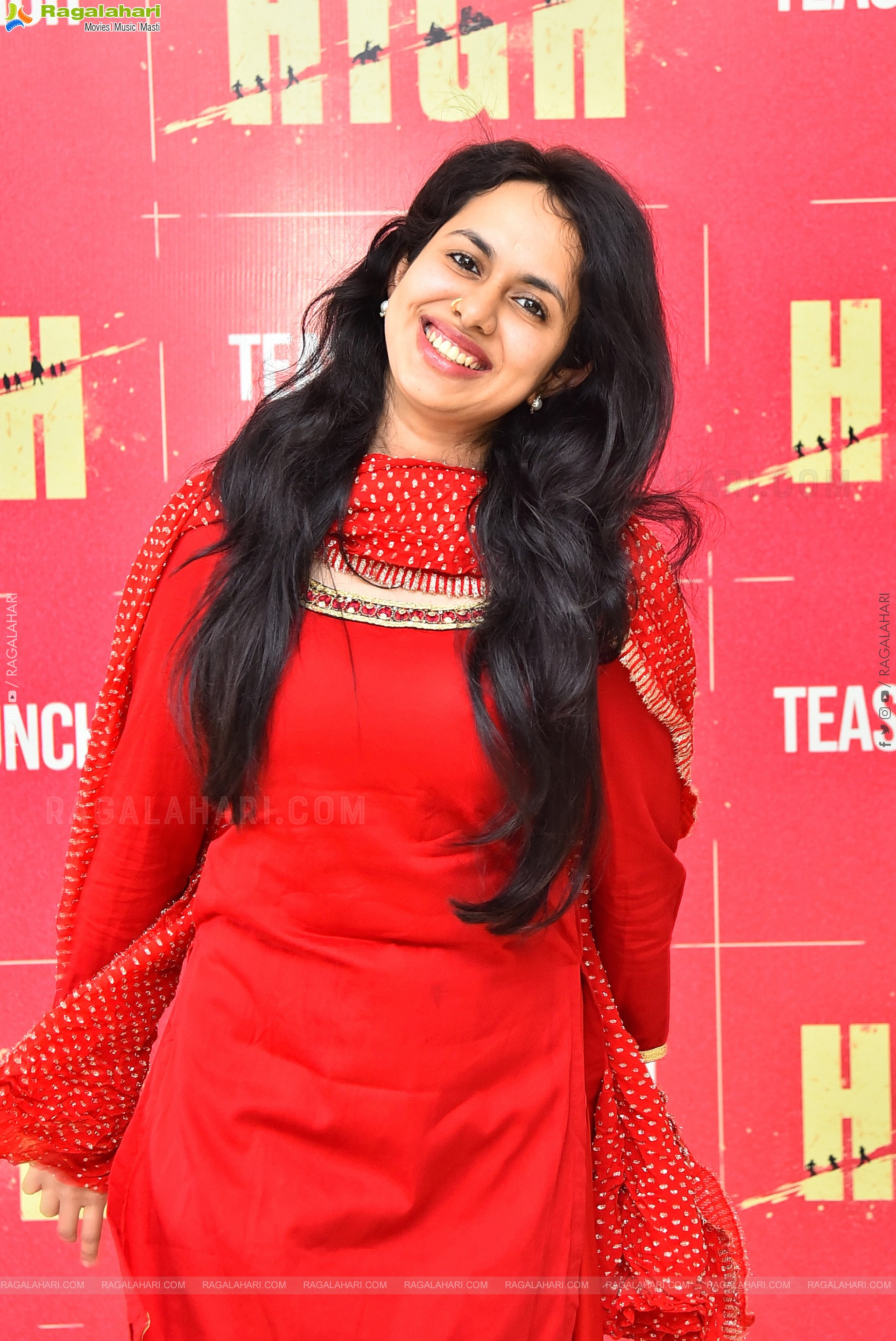 Pallavi Dora at HIGH Movie Teaser Launch Event, HD Gallery