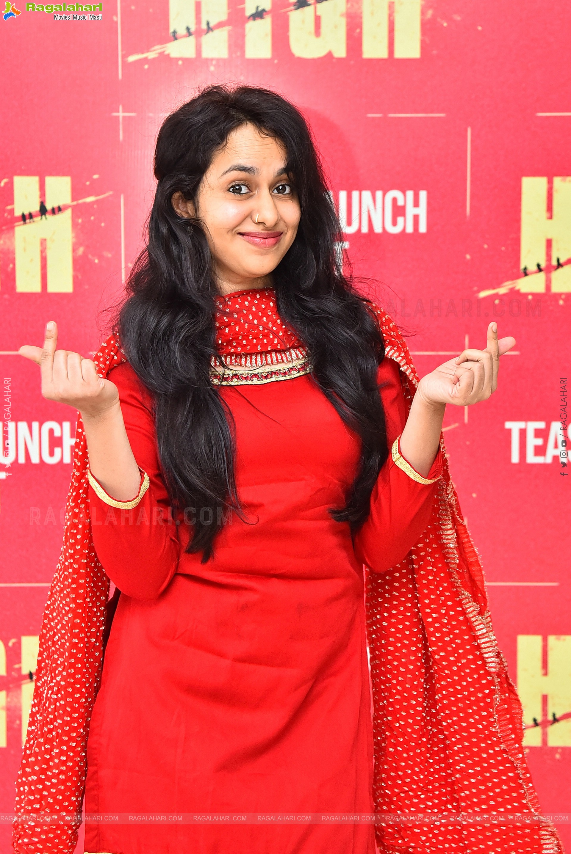 Pallavi Dora at HIGH Movie Teaser Launch Event, HD Gallery