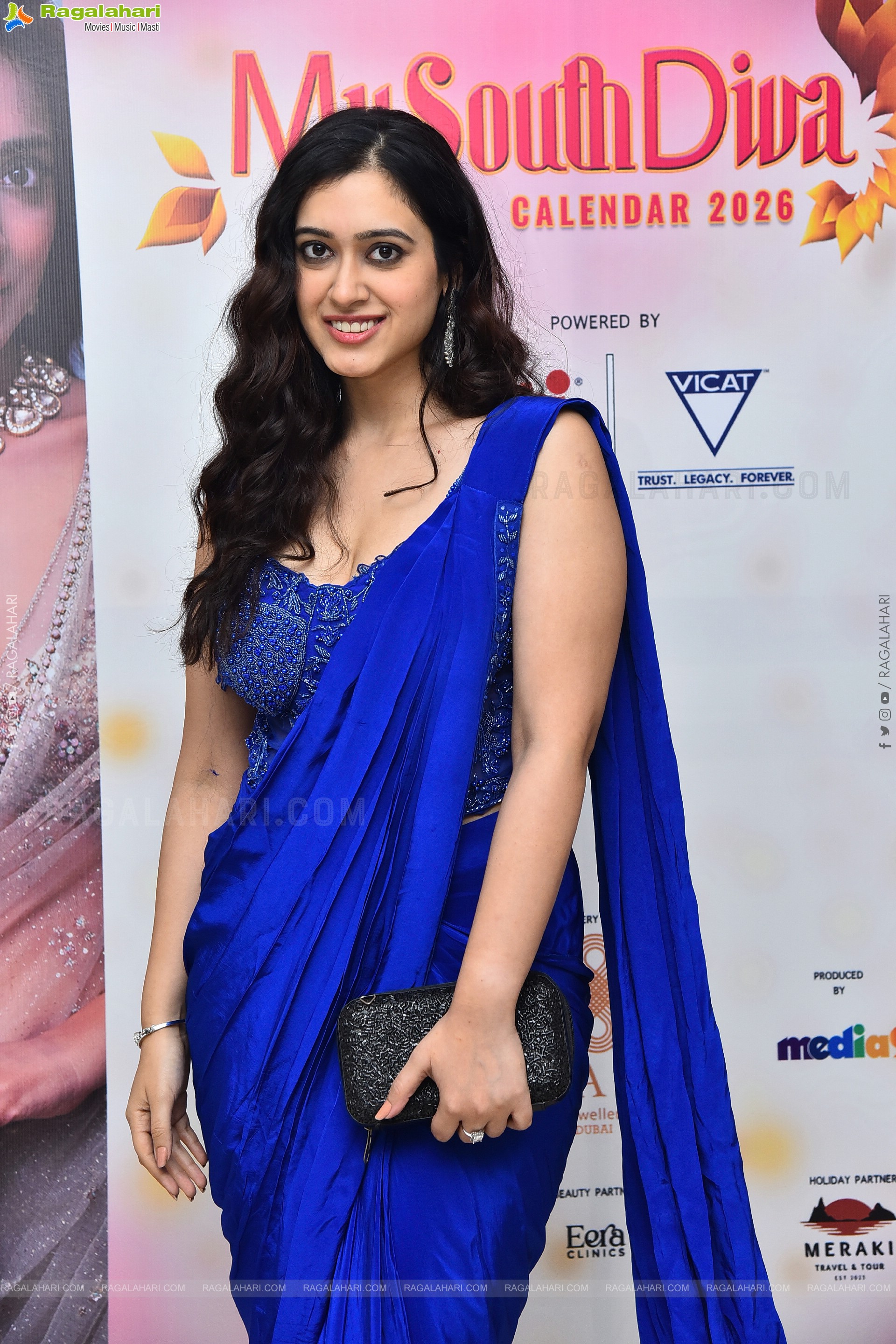 Riya Sachdeva at My South Diva Calendar 2026 Launch, HD Gallery
