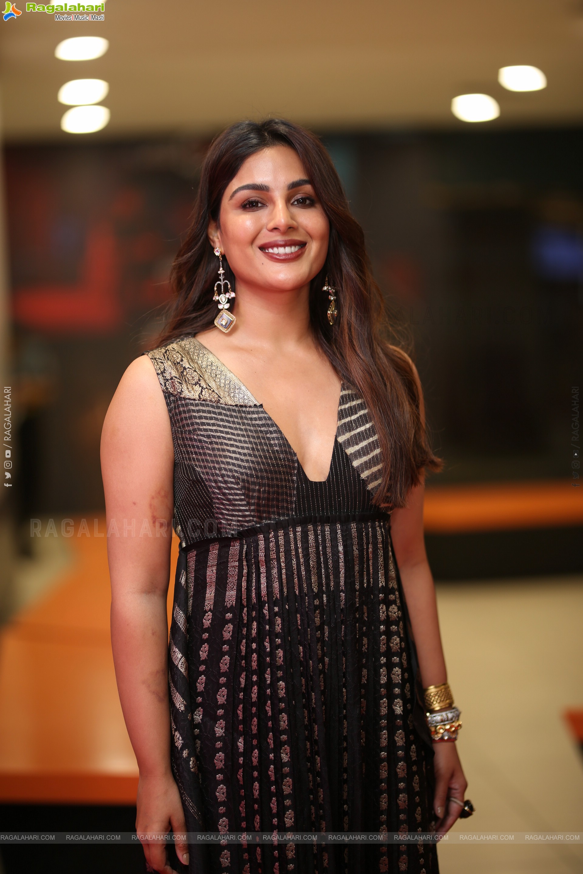 Samyuktha Menon at Swayambhu Teaser Launch, HD Gallery