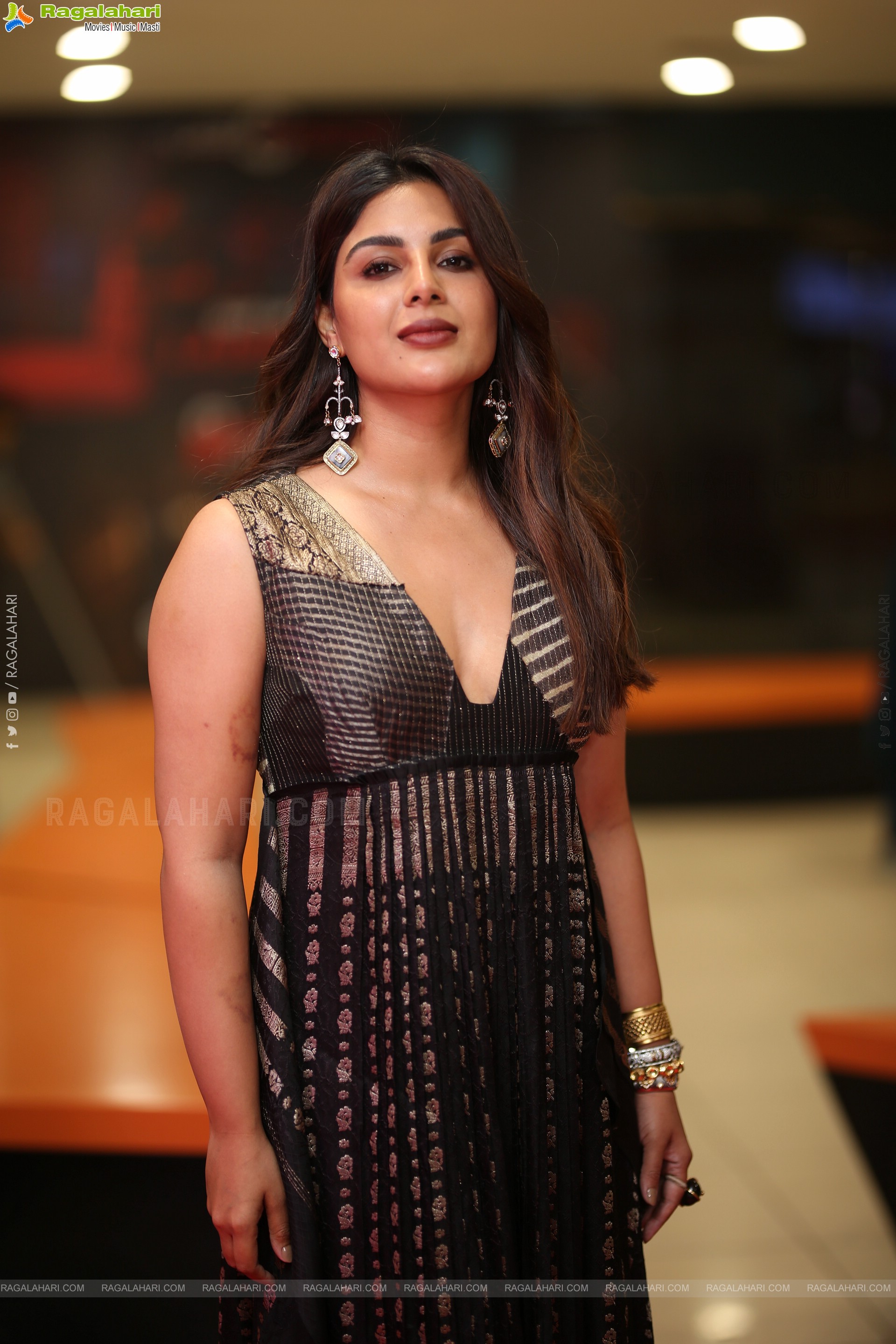 Samyuktha Menon at Swayambhu Teaser Launch, HD Gallery