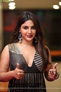 Samyuktha Menon at Swayambhu Teaser Launch, HD Gallery