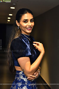 Sapthami Gowda at The Rise of Ashoka Movie Trailer Launch