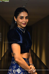 Sapthami Gowda at The Rise of Ashoka Movie Trailer Launch