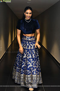 Sapthami Gowda at The Rise of Ashoka Movie Trailer Launch