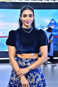 Sapthami Gowda at The Rise of Ashoka Movie Trailer Launch