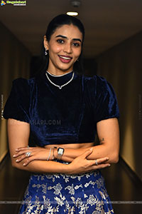 Sapthami Gowda at The Rise of Ashoka Movie Trailer Launch