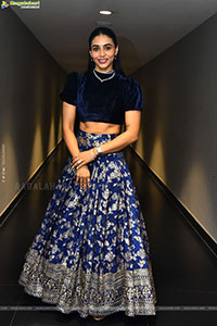 Sapthami Gowda at The Rise of Ashoka Movie Trailer Launch